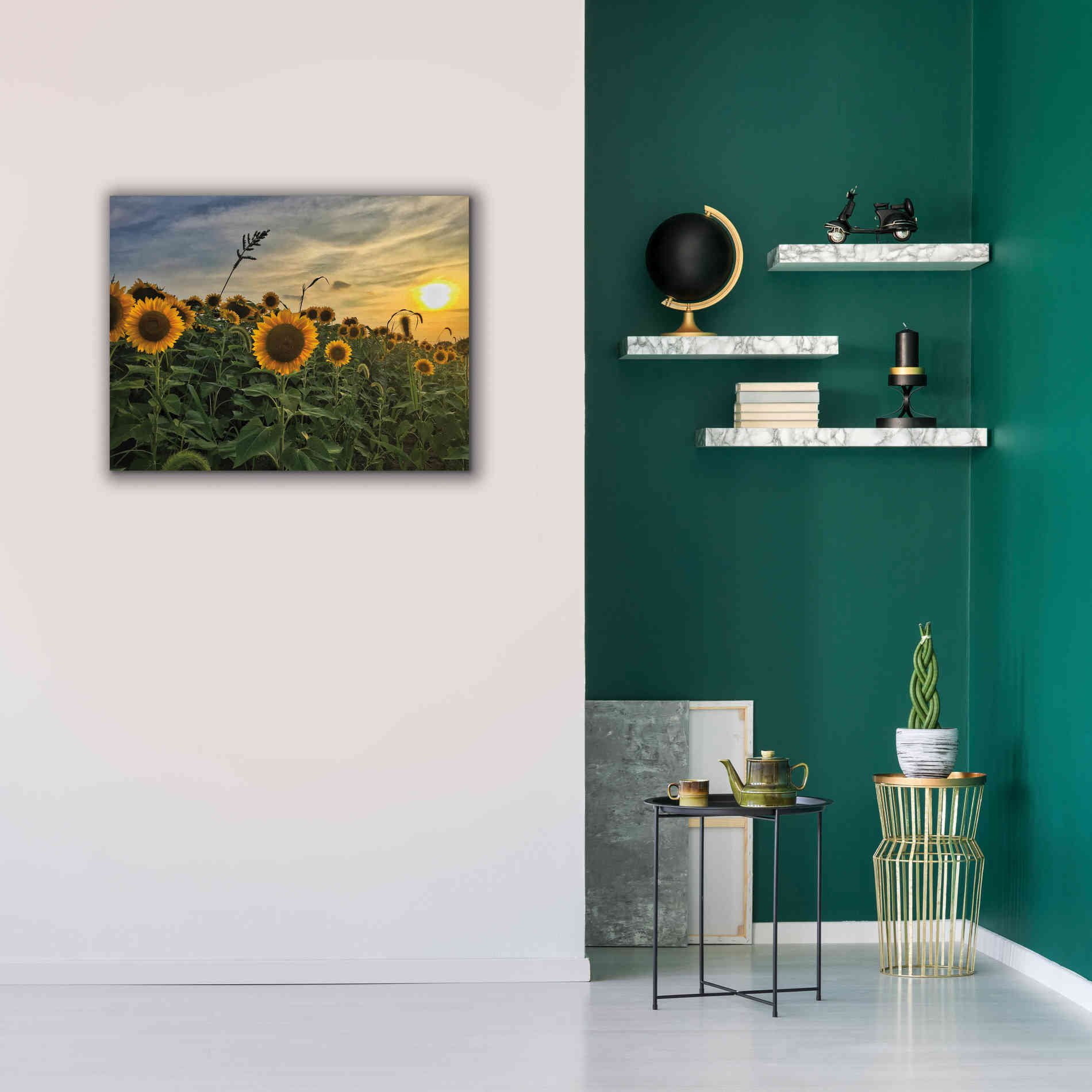 'Midwest Livin' I' by Donnie Quillen Canvas Wall Art,34 x 26