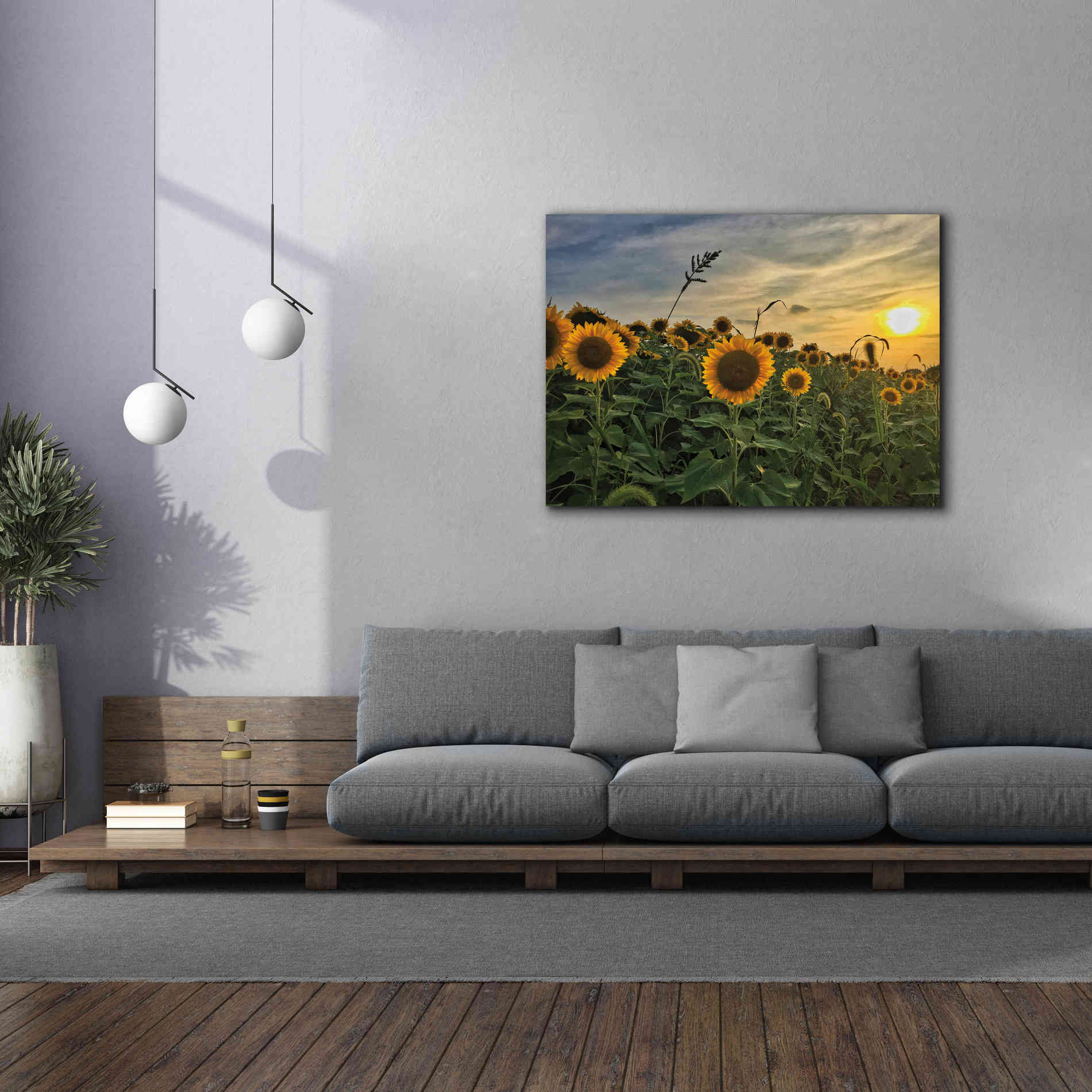 'Midwest Livin' I' by Donnie Quillen Canvas Wall Art,54 x 40