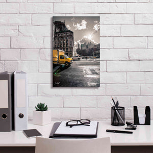 'Crosswalks of Manhattan I' by Donnie Quillen Canvas Wall Art,12 x 18
