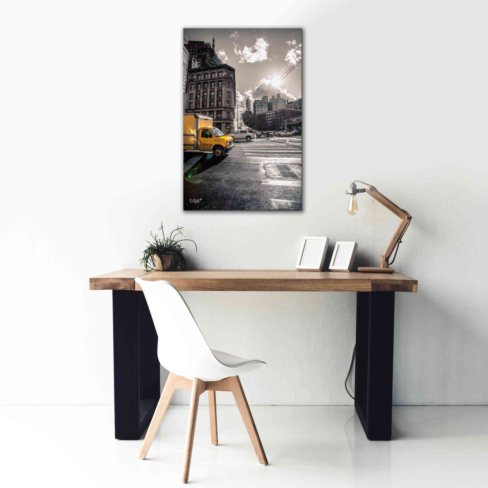 'Crosswalks of Manhattan I' by Donnie Quillen Canvas Wall Art,26 x 40