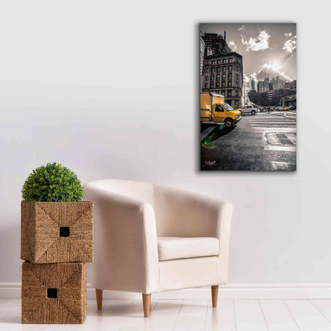 Image of 'Crosswalks of Manhattan I' by Donnie Quillen Canvas Wall Art,26 x 40