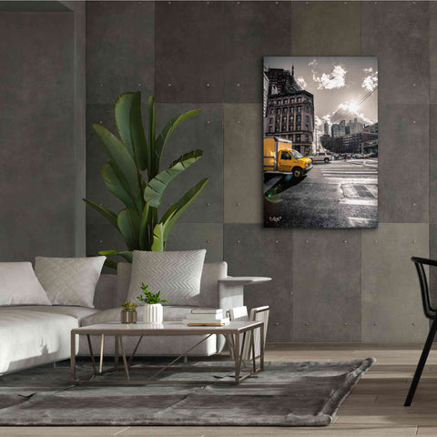 Image of 'Crosswalks of Manhattan I' by Donnie Quillen Canvas Wall Art,40 x 60