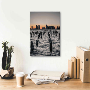 'Manhattan Sunrise I' by Donnie Quillen Canvas Wall Art,12 x 18