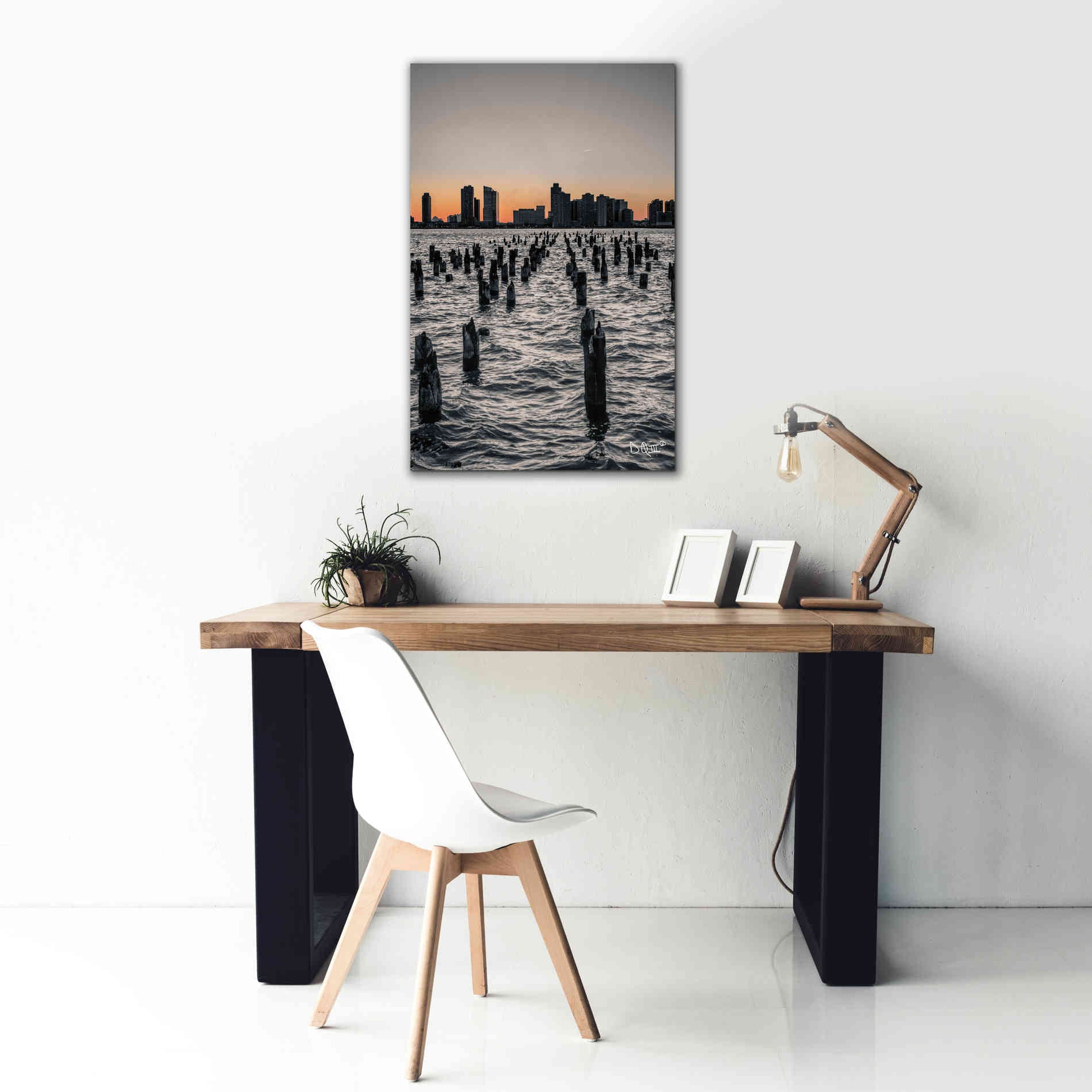 'Manhattan Sunrise I' by Donnie Quillen Canvas Wall Art,26 x 40