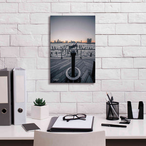 'Manhattan Sunrise II' by Donnie Quillen Canvas Wall Art,12 x 18