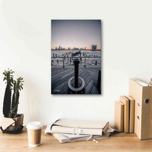 'Manhattan Sunrise II' by Donnie Quillen Canvas Wall Art,12 x 18