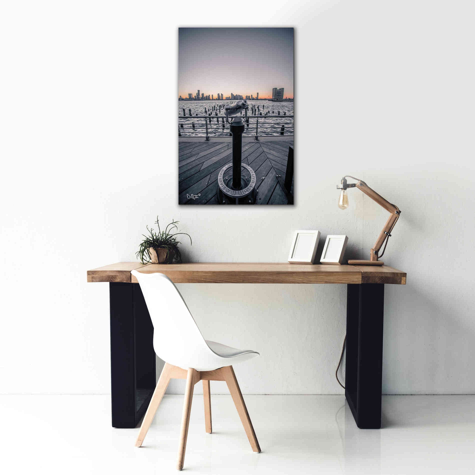 'Manhattan Sunrise II' by Donnie Quillen Canvas Wall Art,26 x 40