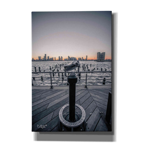 Image of 'Manhattan Sunrise II' by Donnie Quillen Canvas Wall Art