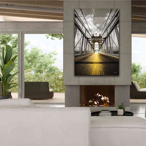 'Bridge Aglow' by Donnie Quillen Canvas Wall Art,40 x 60