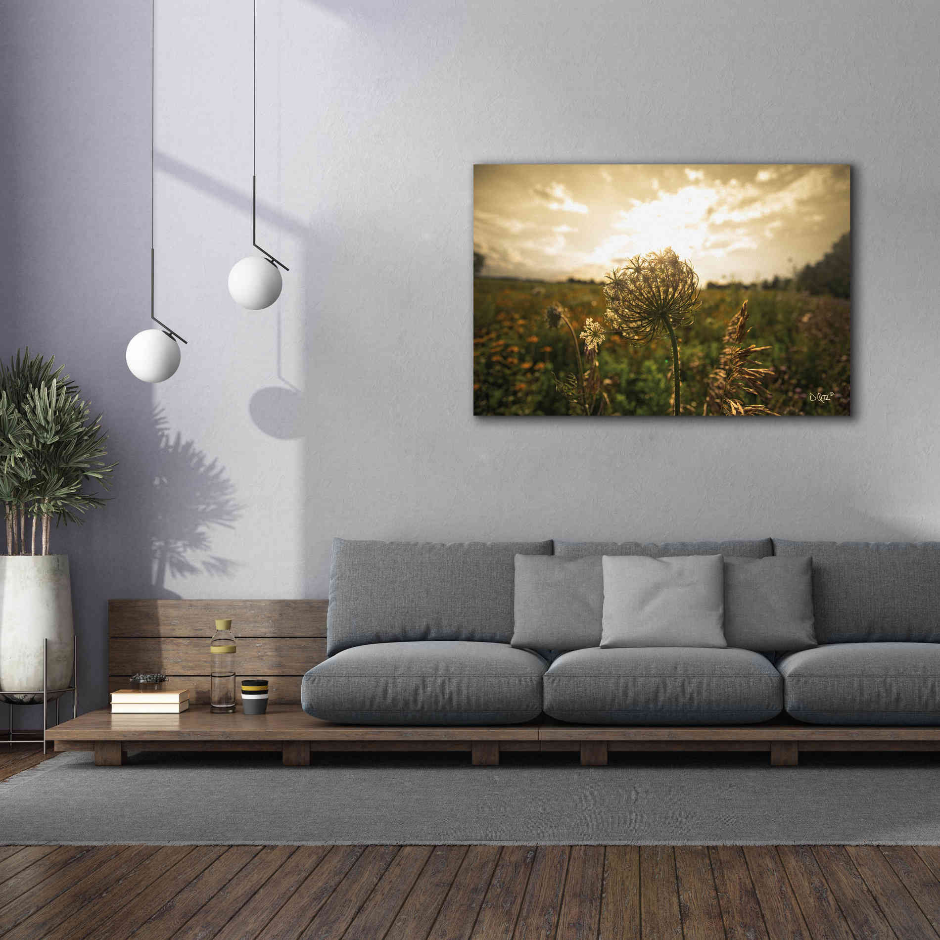 'Face the Sun II' by Donnie Quillen Canvas Wall Art,60 x 40
