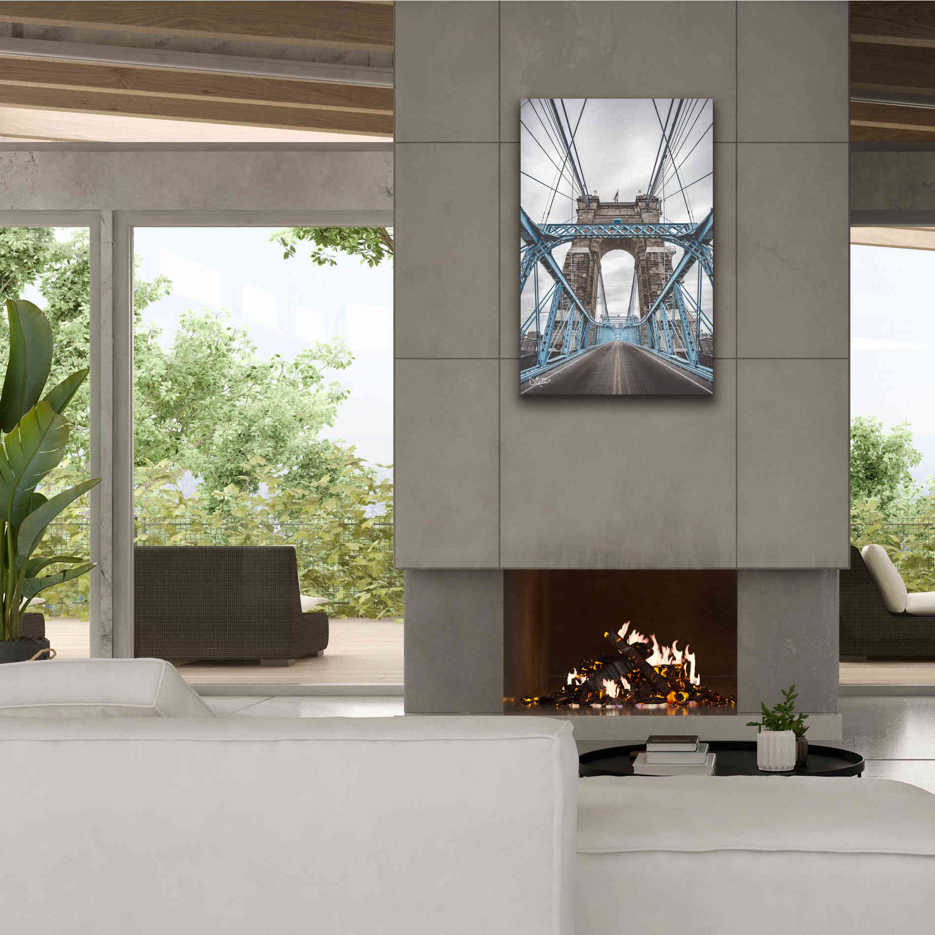 'The Blues I' by Donnie Quillen Canvas Wall Art,26 x 40