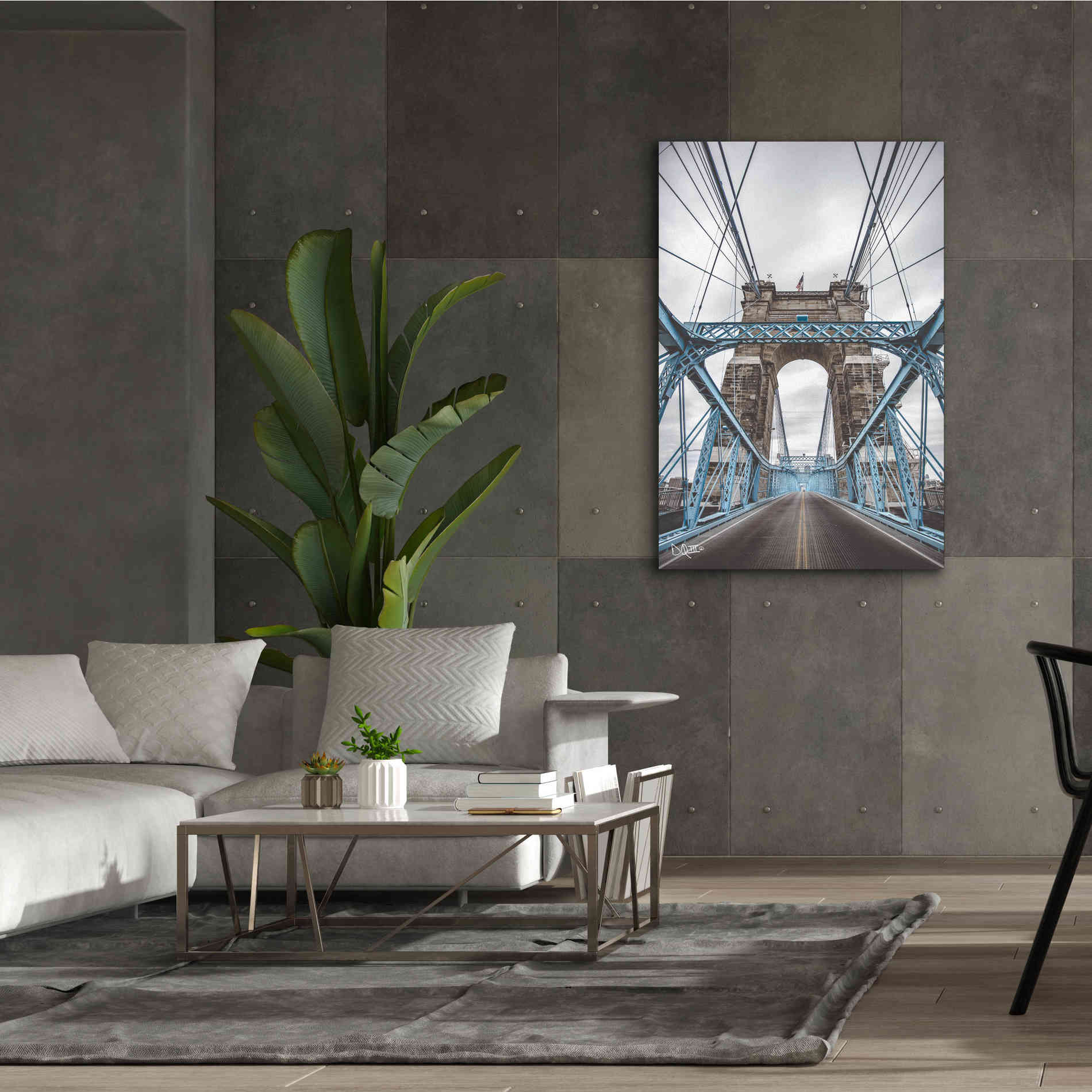 'The Blues I' by Donnie Quillen Canvas Wall Art,40 x 60