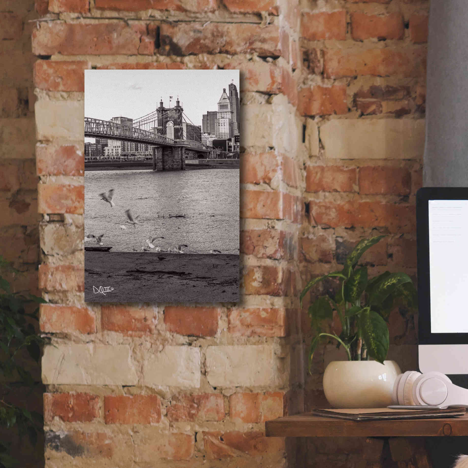 'Suspension Bridge I' by Donnie Quillen Canvas Wall Art,12 x 18