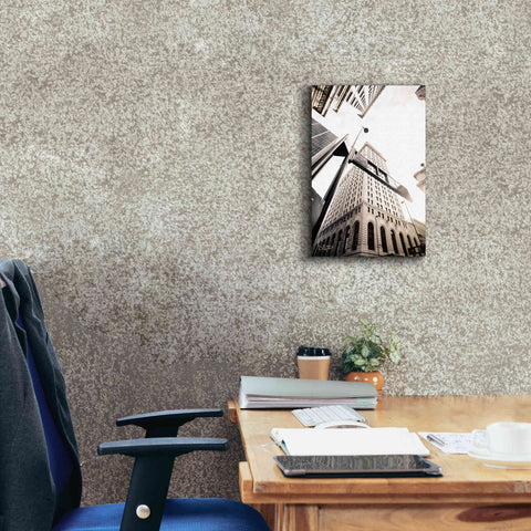 Image of 'Built from the Ground Up' by Donnie Quillen Canvas Wall Art,12 x 18