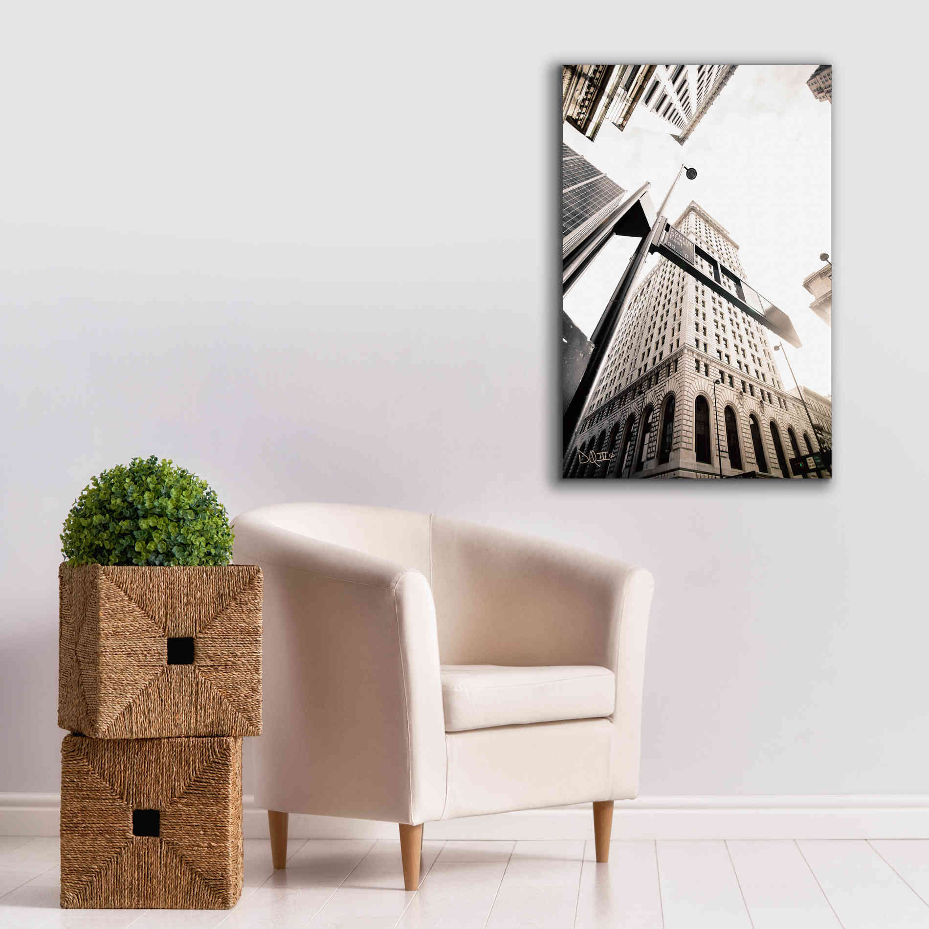'Built from the Ground Up' by Donnie Quillen Canvas Wall Art,26 x 40