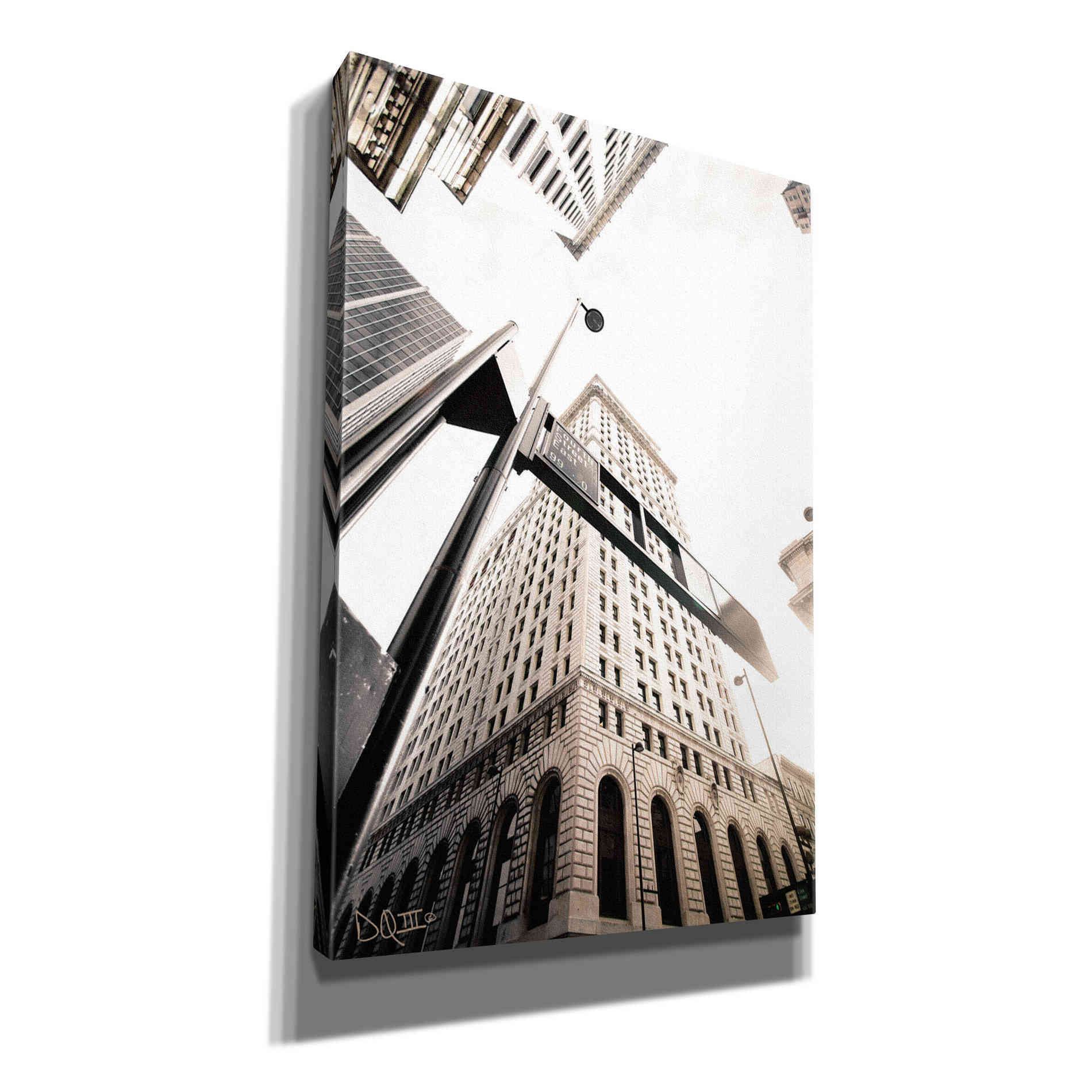 'Built from the Ground Up' by Donnie Quillen Canvas Wall Art