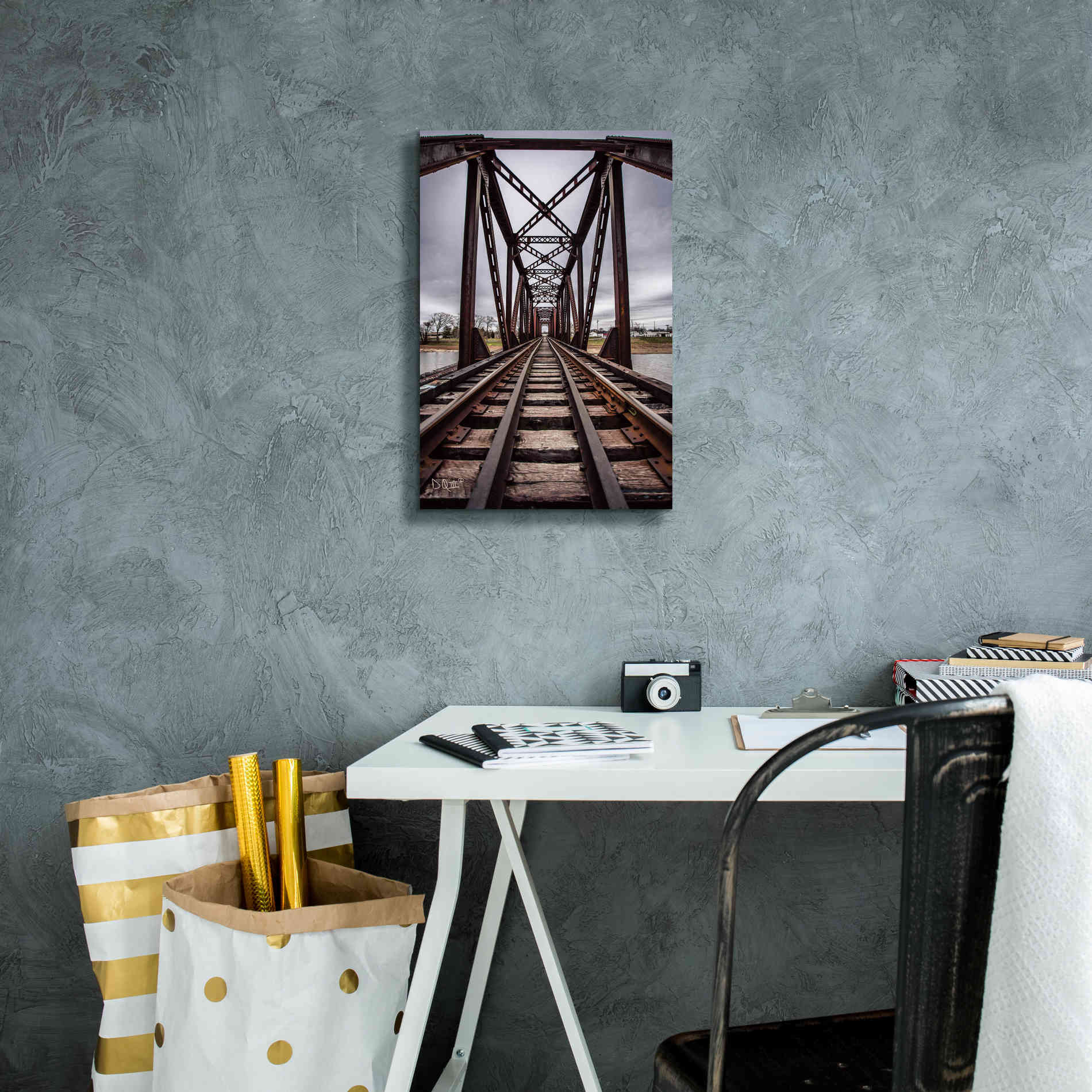 'Take the Detour' by Donnie Quillen Canvas Wall Art,12 x 18