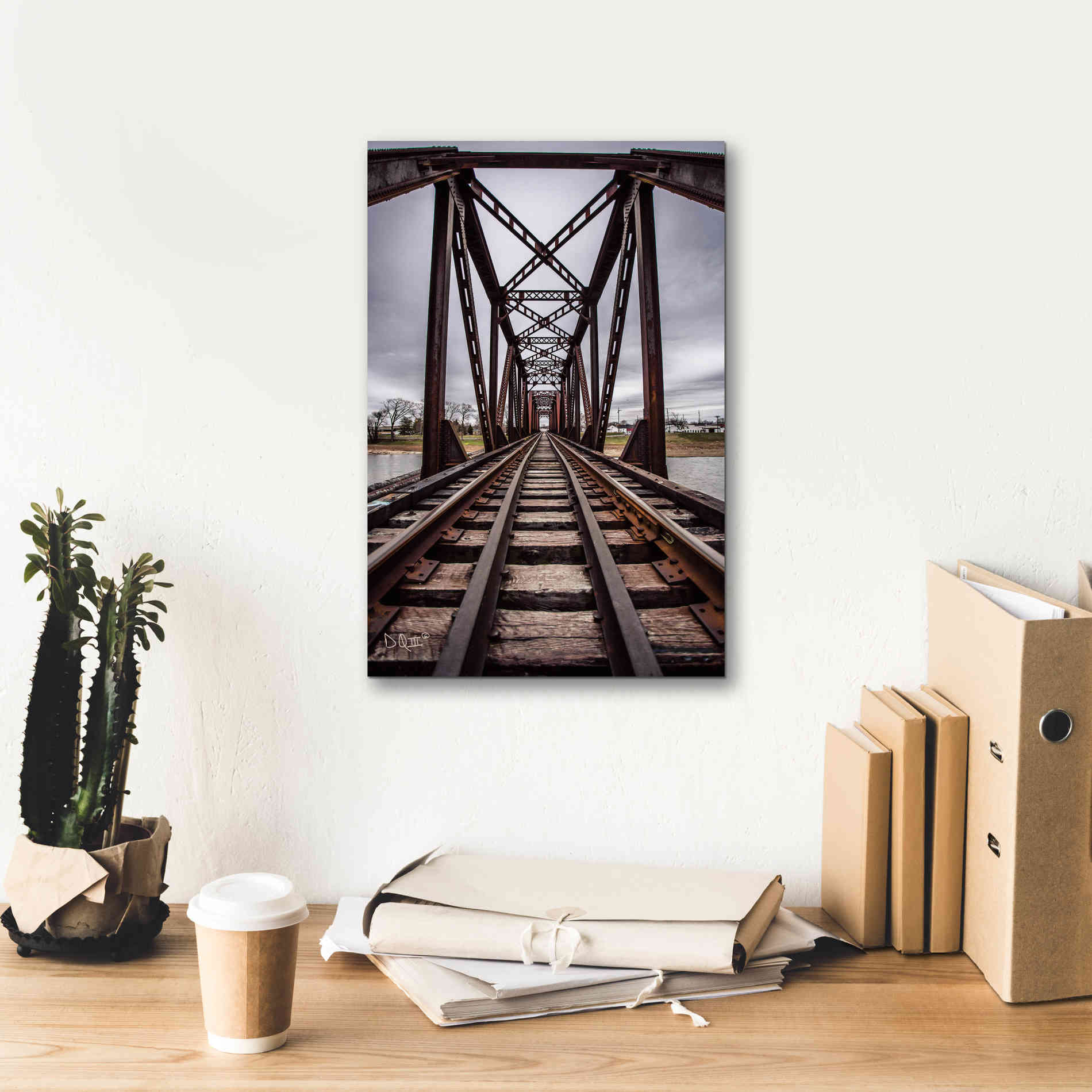 'Take the Detour' by Donnie Quillen Canvas Wall Art,12 x 18