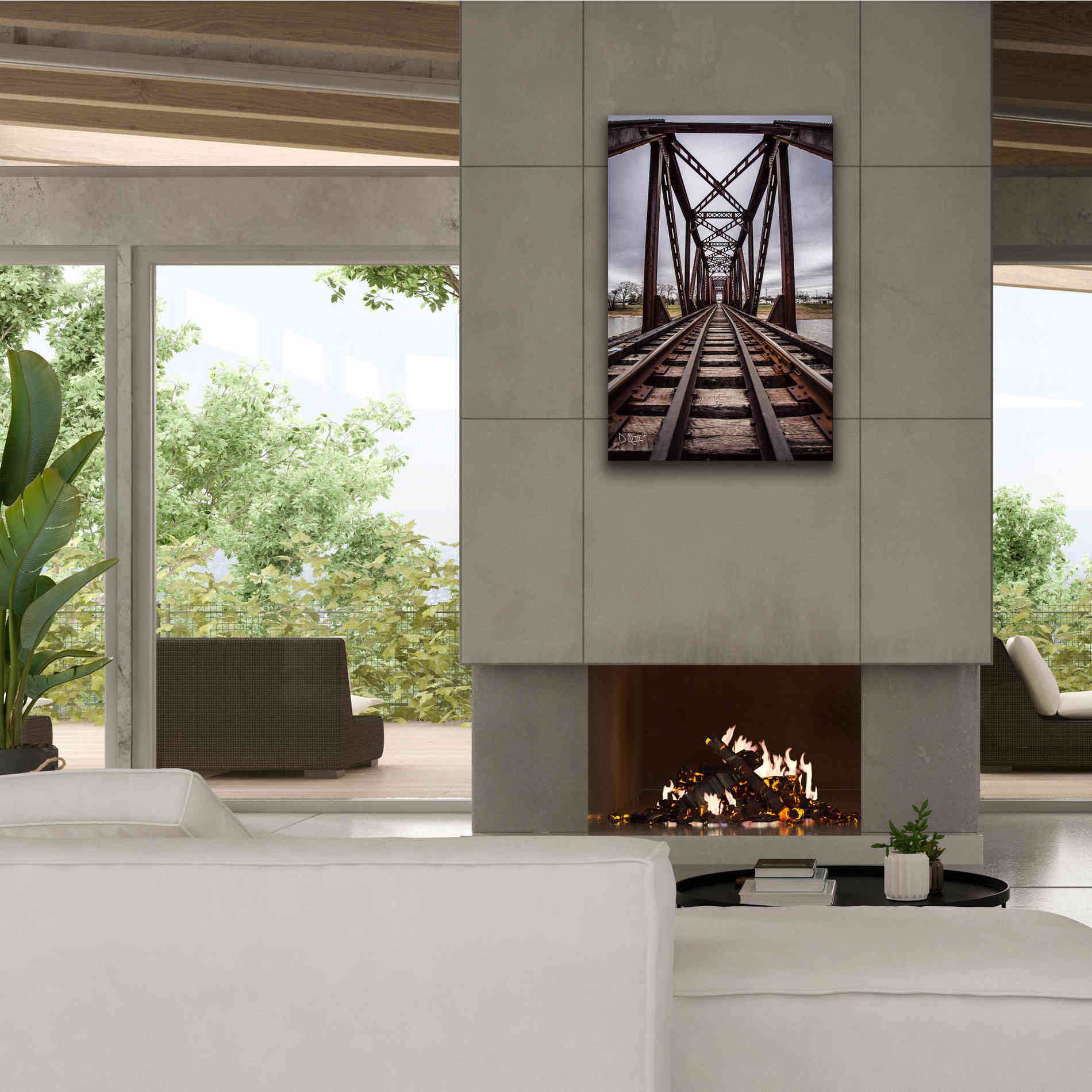 'Take the Detour' by Donnie Quillen Canvas Wall Art,26 x 40