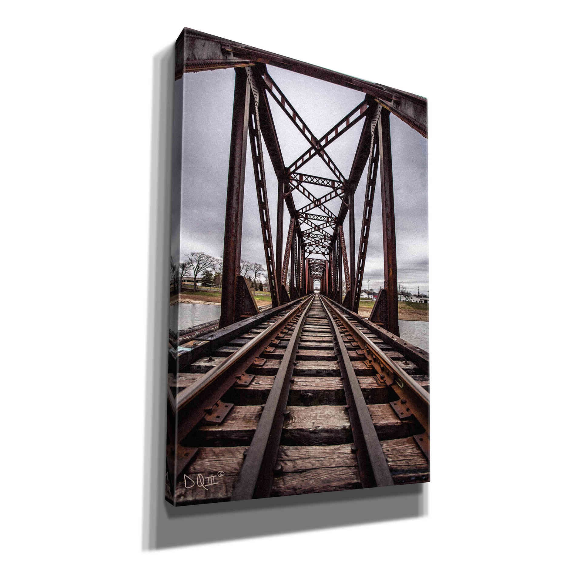 'Take the Detour' by Donnie Quillen Canvas Wall Art