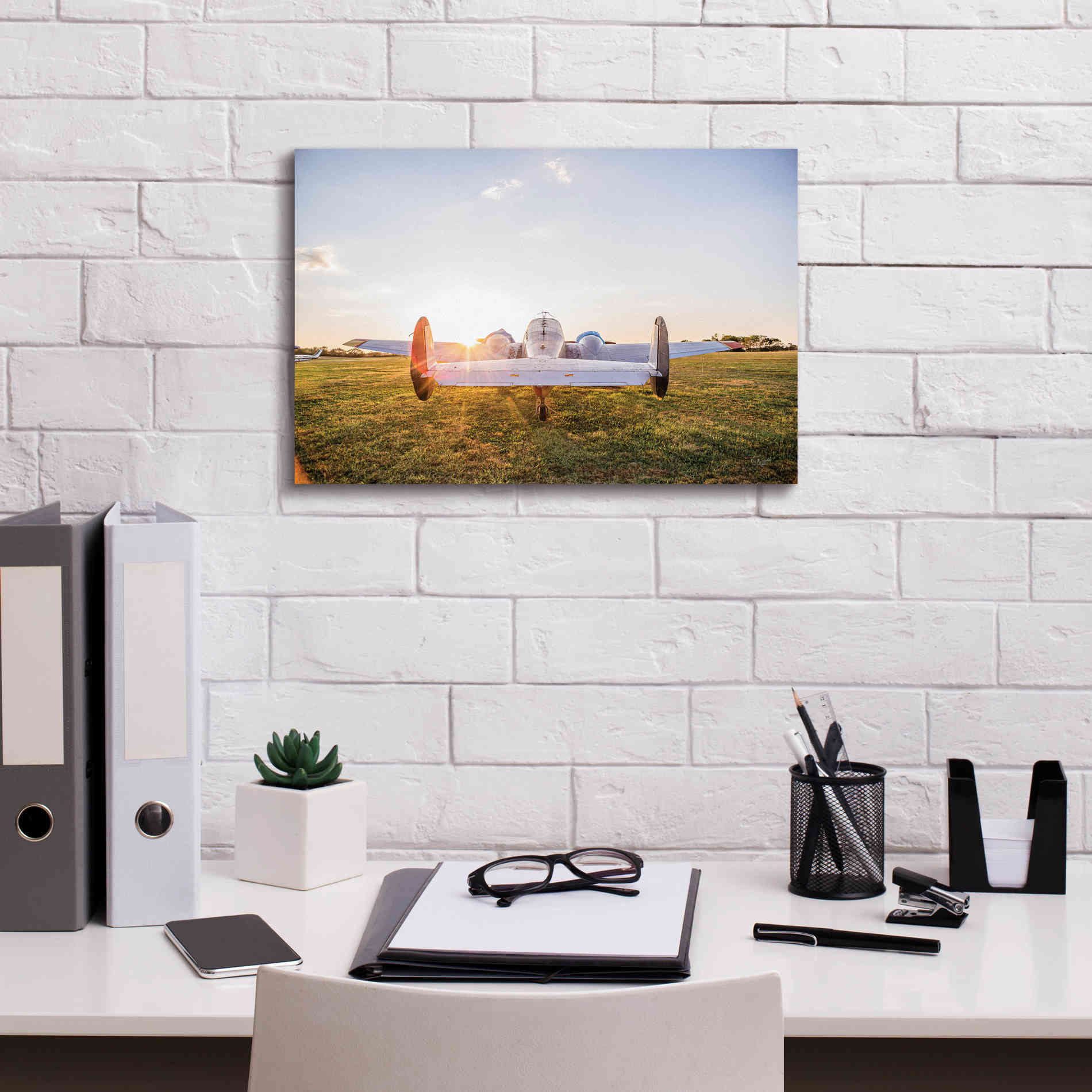 'Into the Sunset' by Donnie Quillen Canvas Wall Art,18 x 12