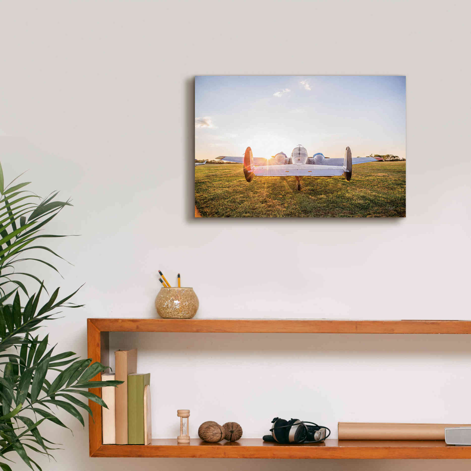 'Into the Sunset' by Donnie Quillen Canvas Wall Art,18 x 12