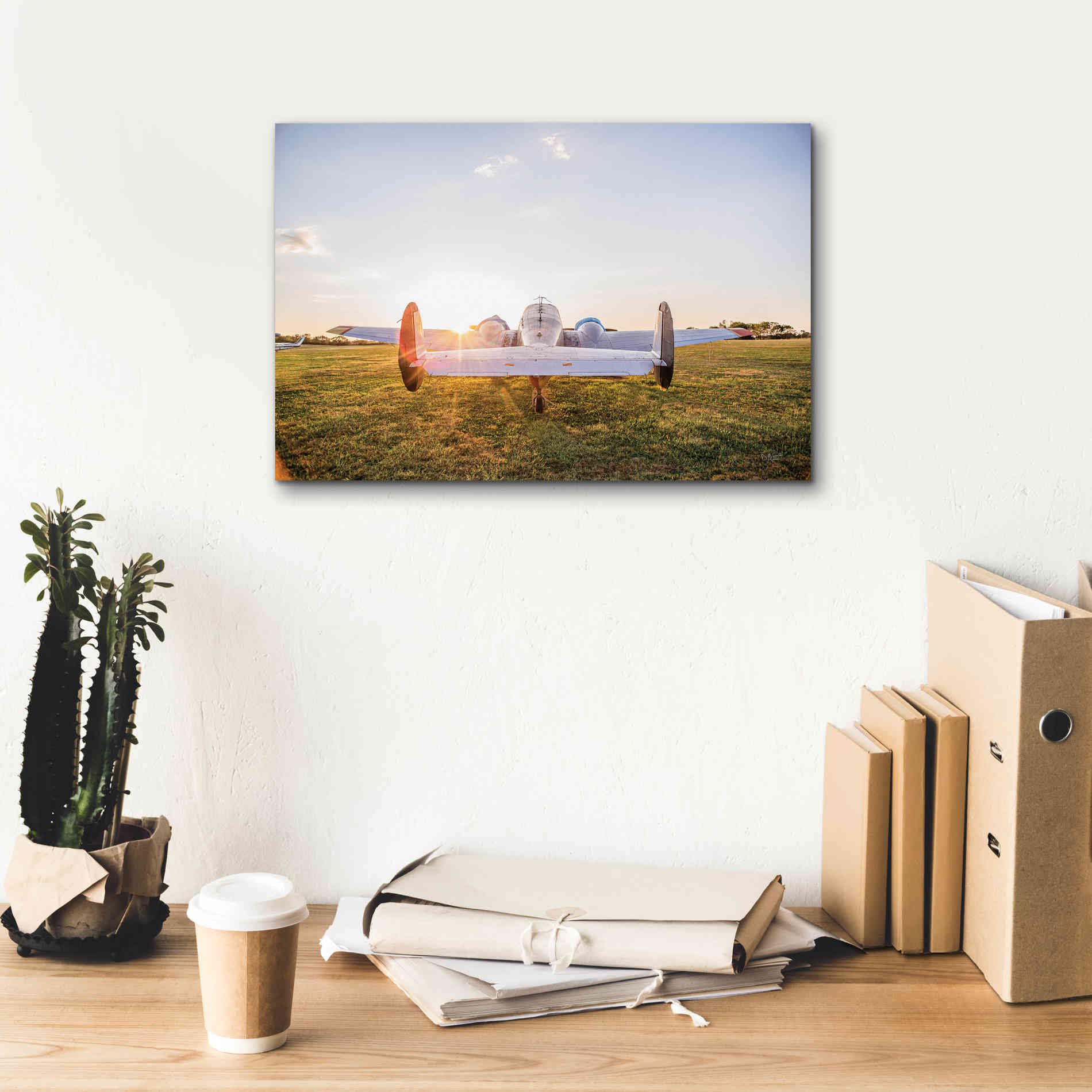 'Into the Sunset' by Donnie Quillen Canvas Wall Art,18 x 12
