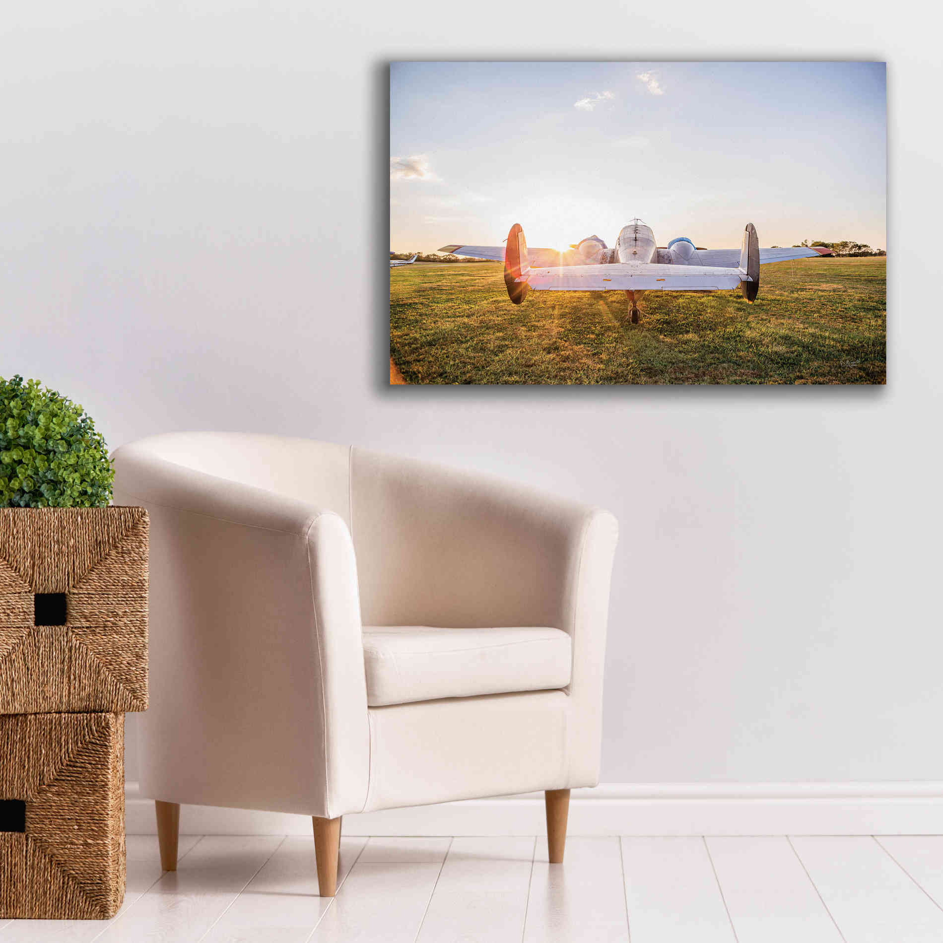 'Into the Sunset' by Donnie Quillen Canvas Wall Art,40 x 26