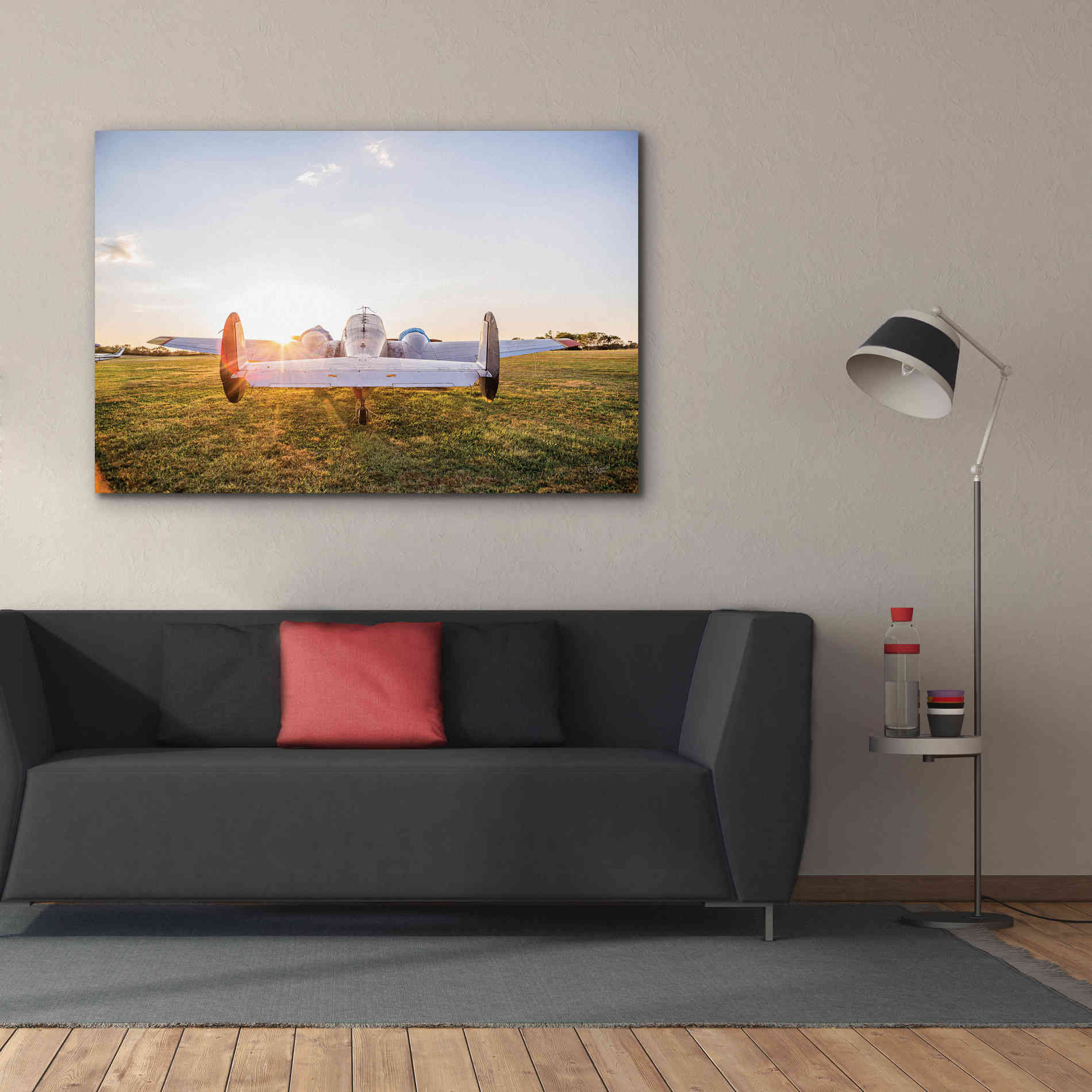 'Into the Sunset' by Donnie Quillen Canvas Wall Art,60 x 40