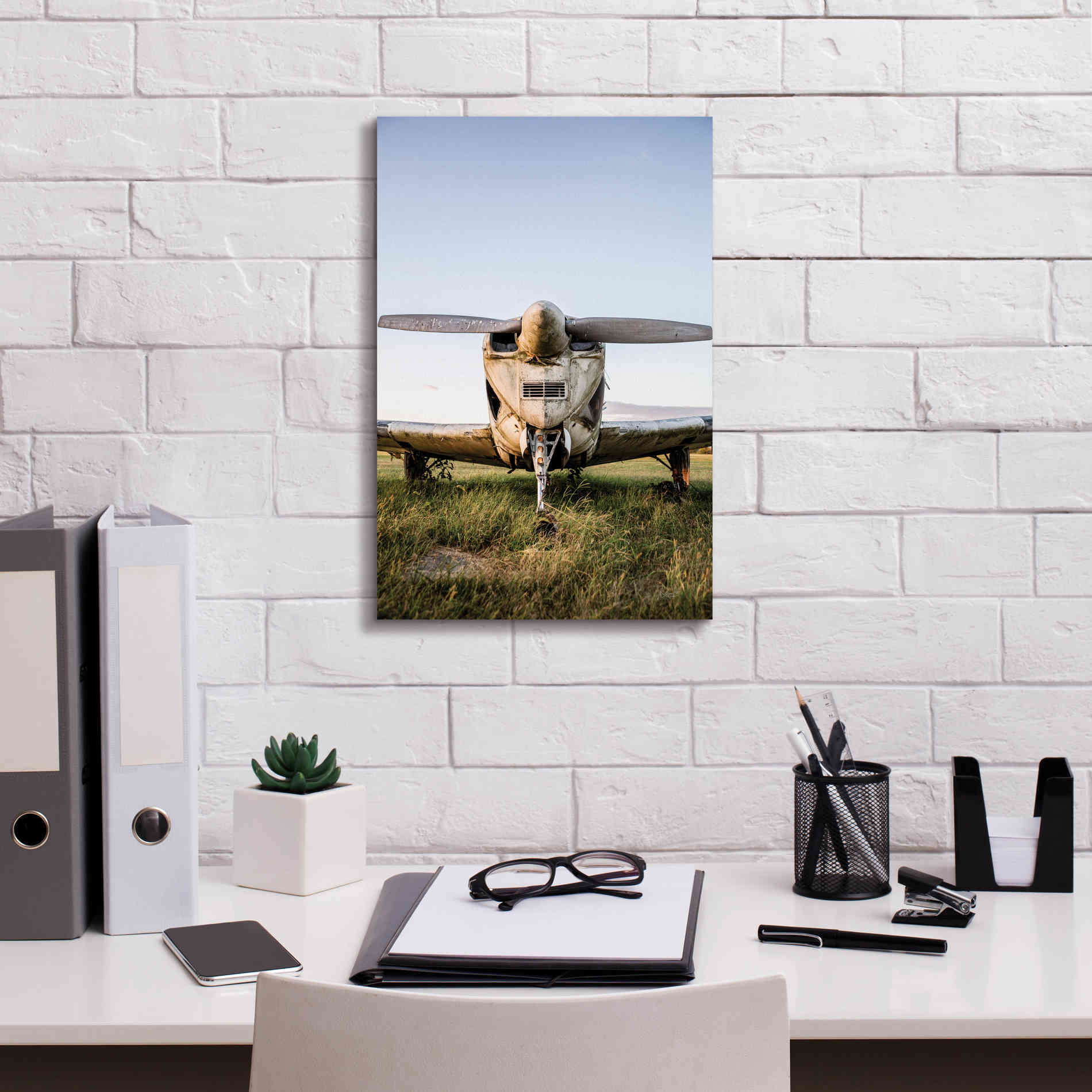 'Last Flight III' by Donnie Quillen Canvas Wall Art,12 x 18