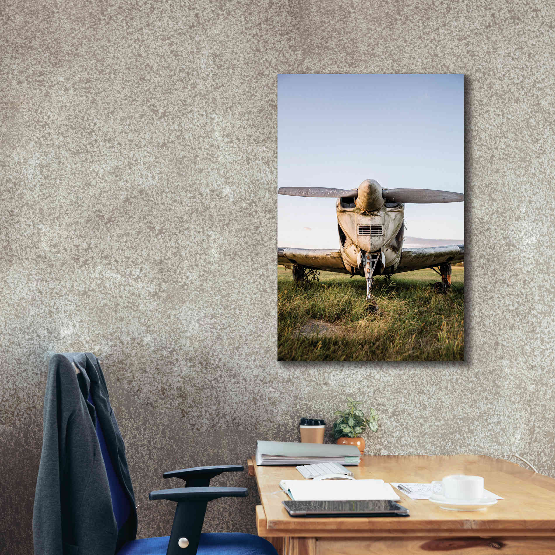 'Last Flight III' by Donnie Quillen Canvas Wall Art,26 x 40
