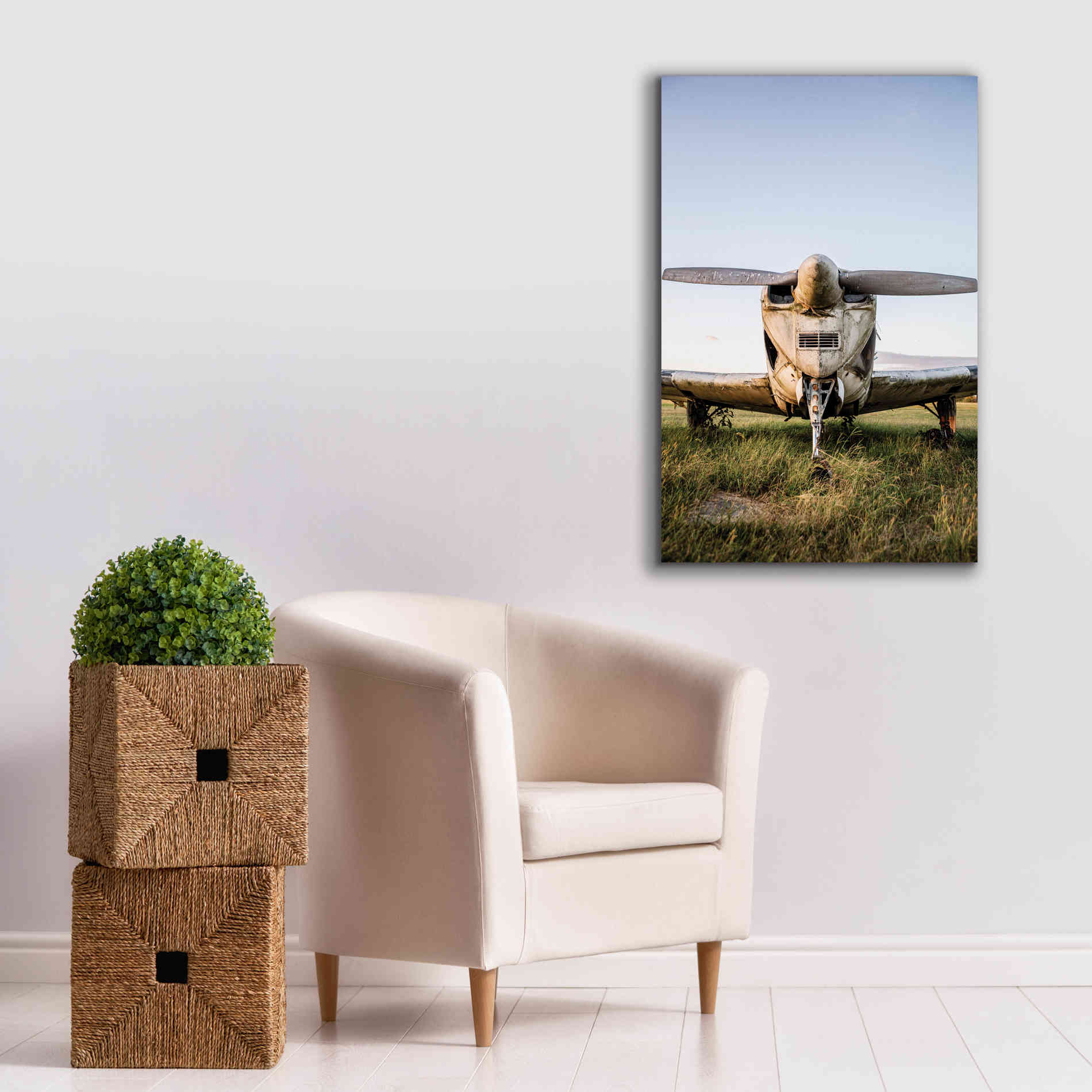 'Last Flight III' by Donnie Quillen Canvas Wall Art,26 x 40