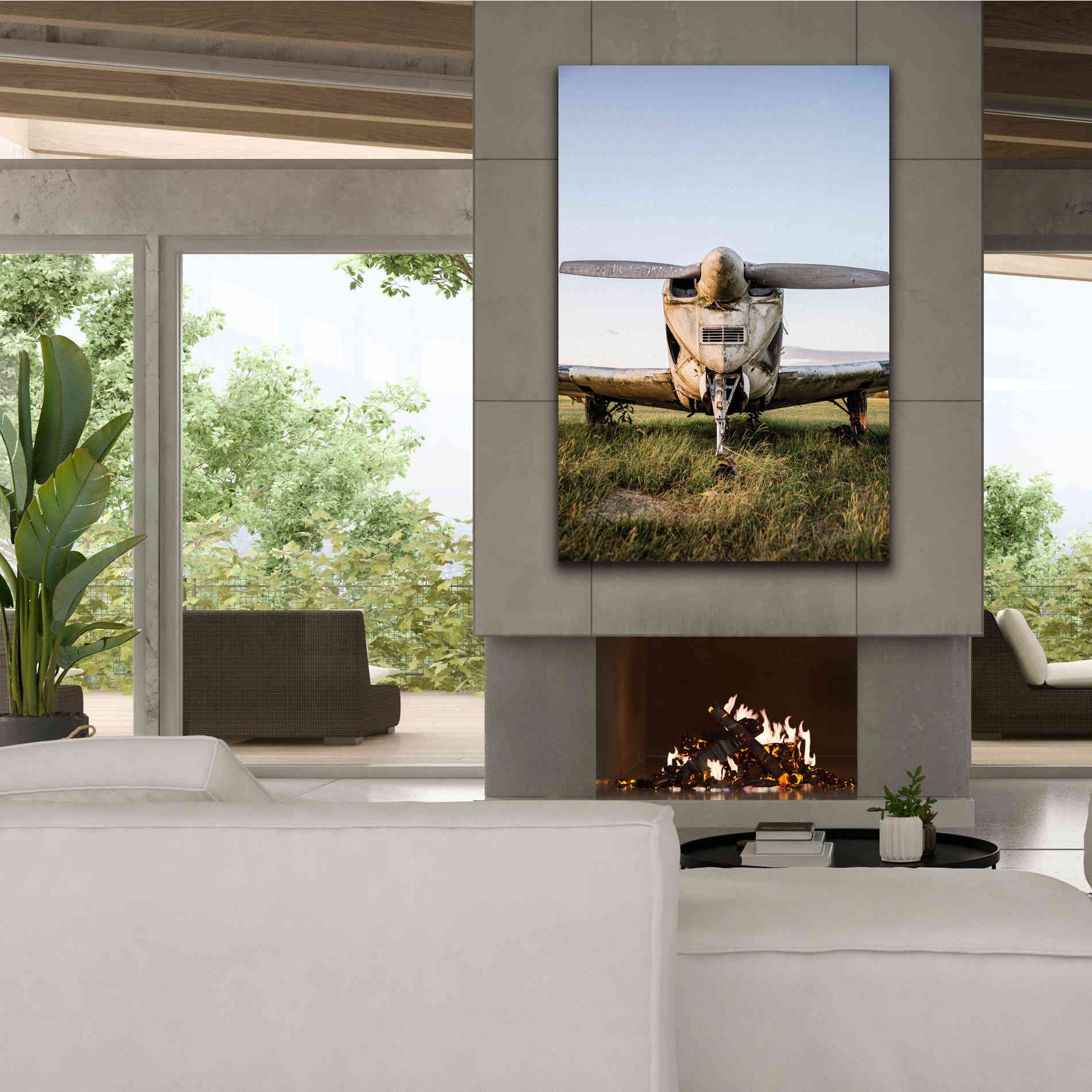 'Last Flight III' by Donnie Quillen Canvas Wall Art,40 x 60