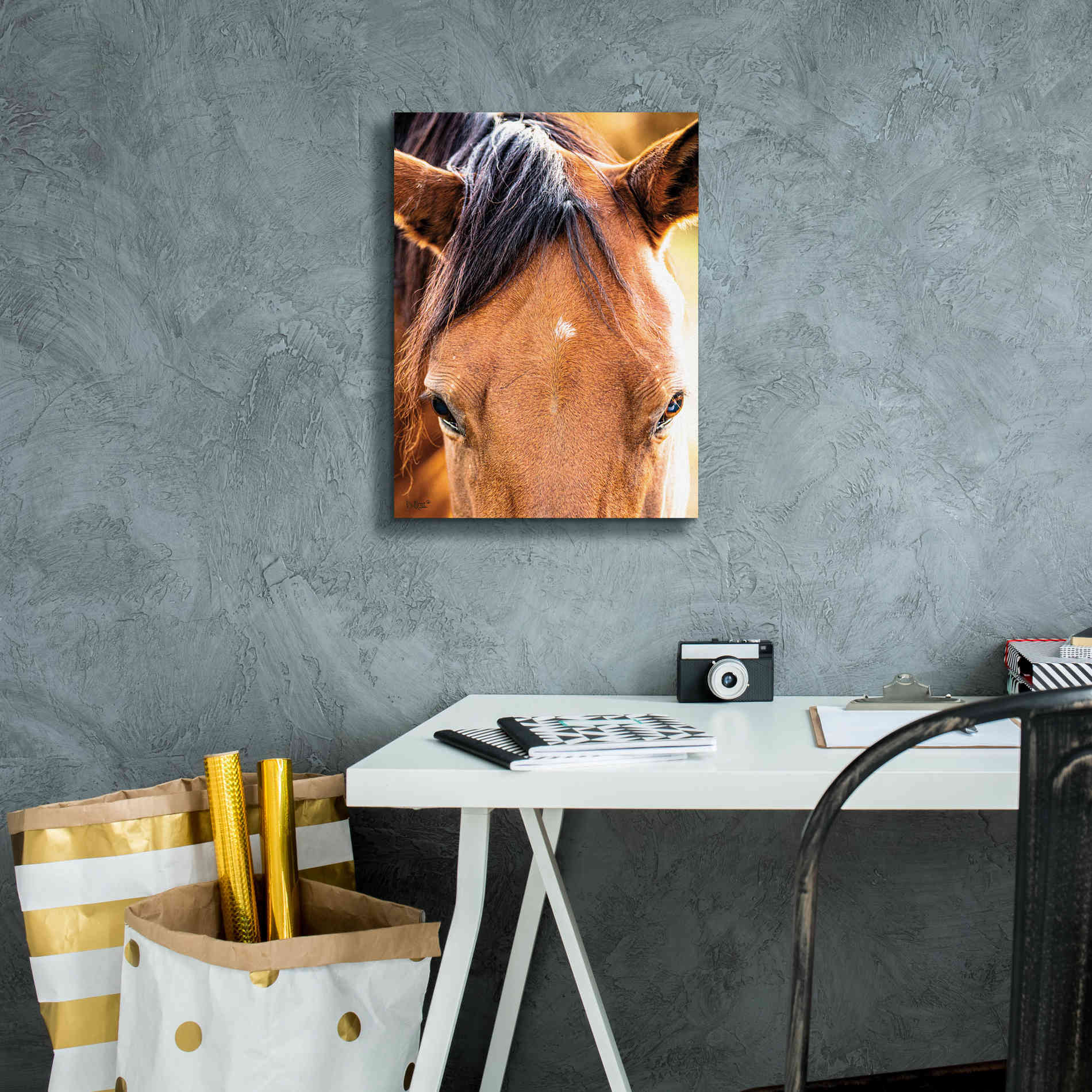 'Soft Brown' by Donnie Quillen Canvas Wall Art,12 x 16