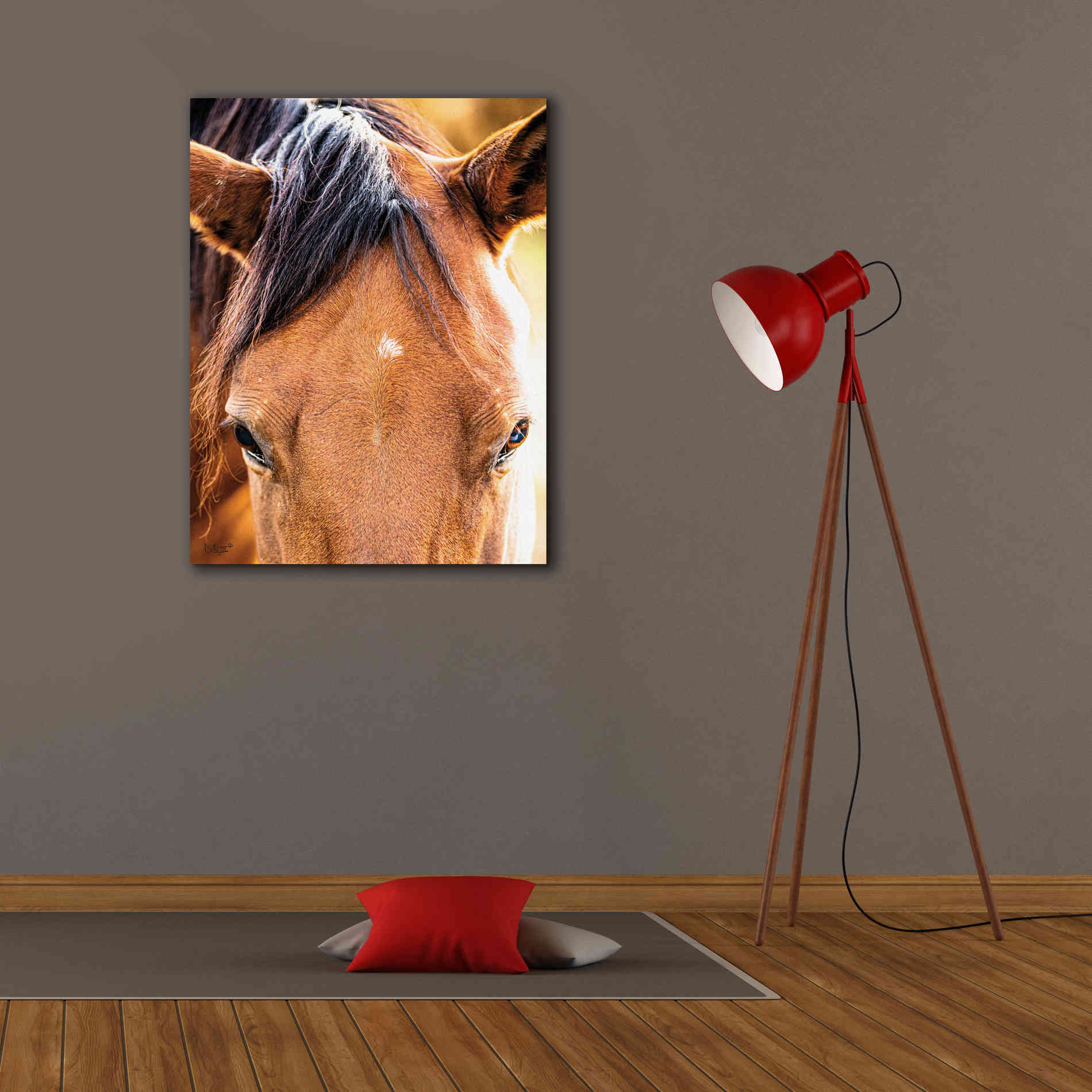 'Soft Brown' by Donnie Quillen Canvas Wall Art,26 x 34