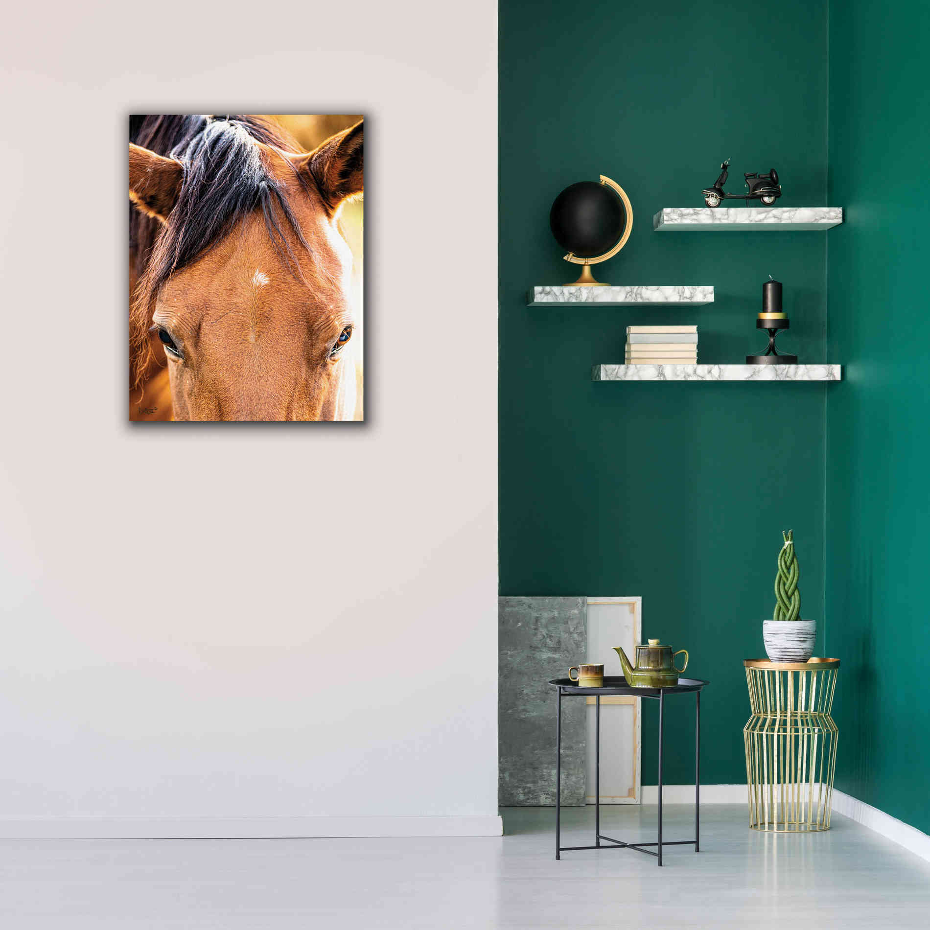 'Soft Brown' by Donnie Quillen Canvas Wall Art,26 x 34