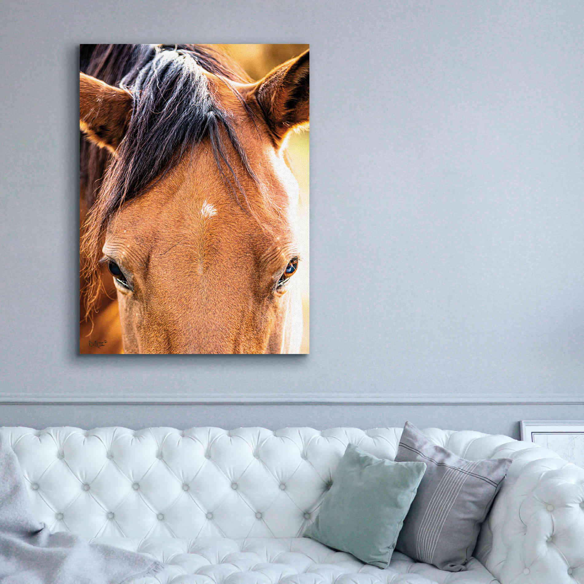 'Soft Brown' by Donnie Quillen Canvas Wall Art,40 x 54