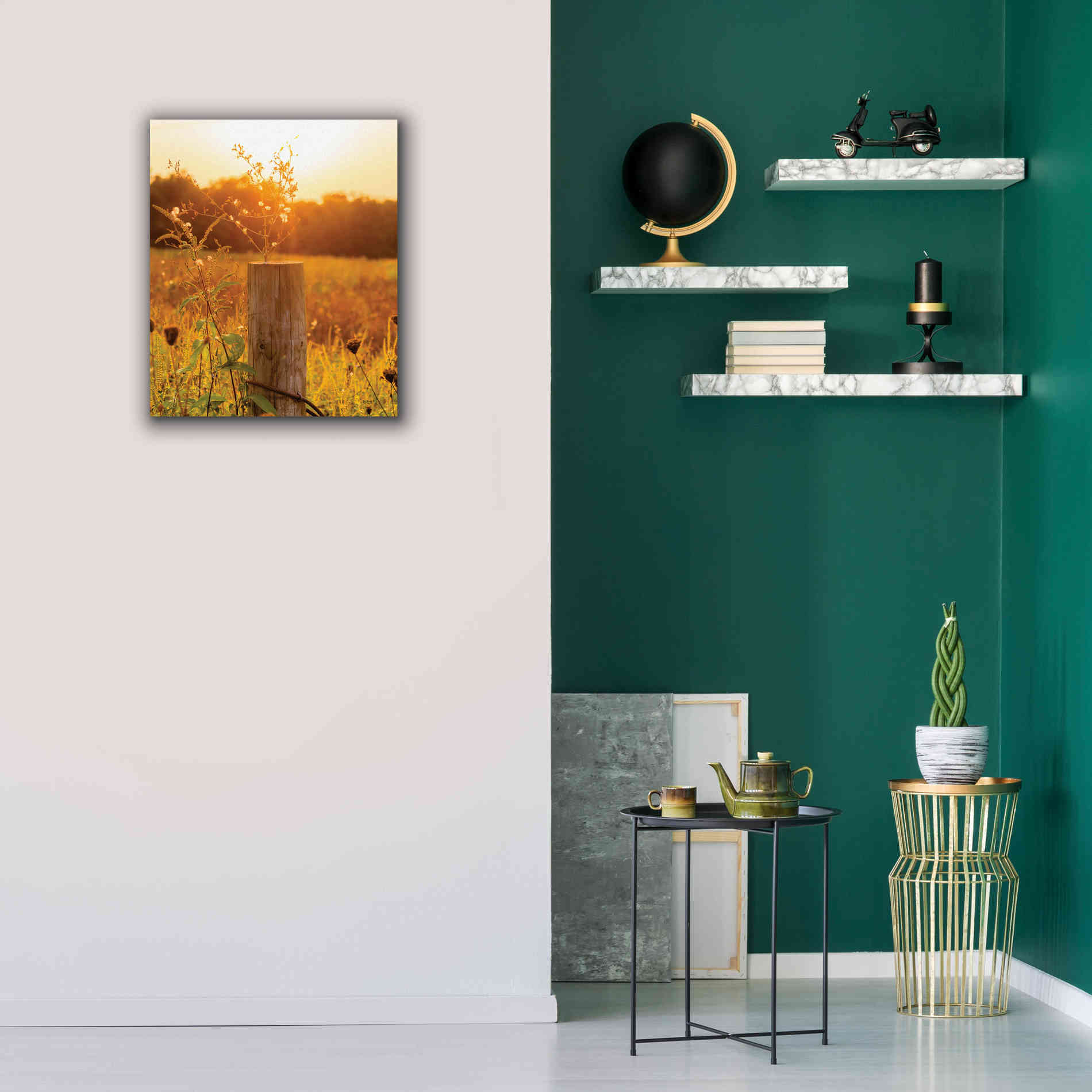 'Post' by Donnie Quillen Canvas Wall Art,20 x 24