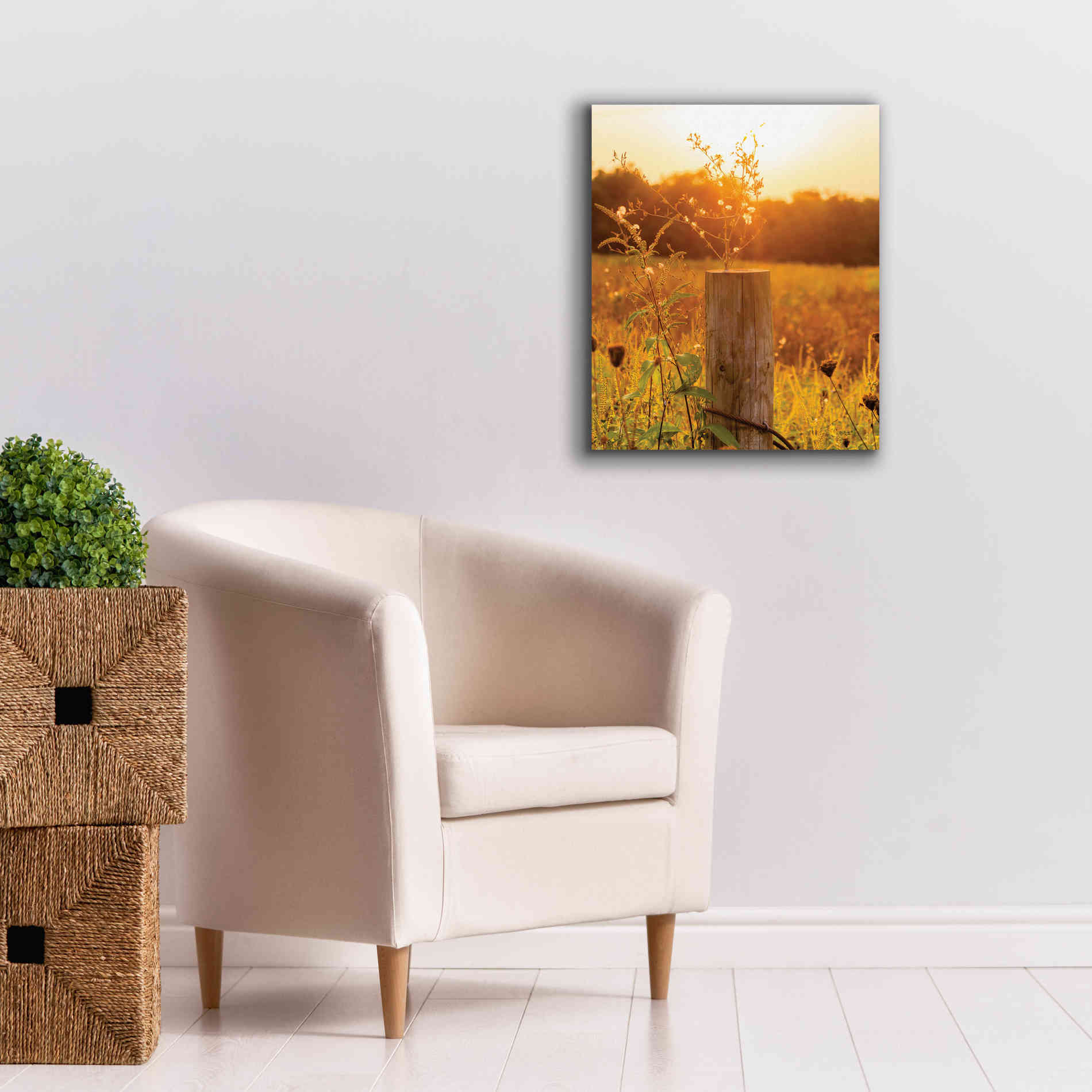 'Post' by Donnie Quillen Canvas Wall Art,20 x 24