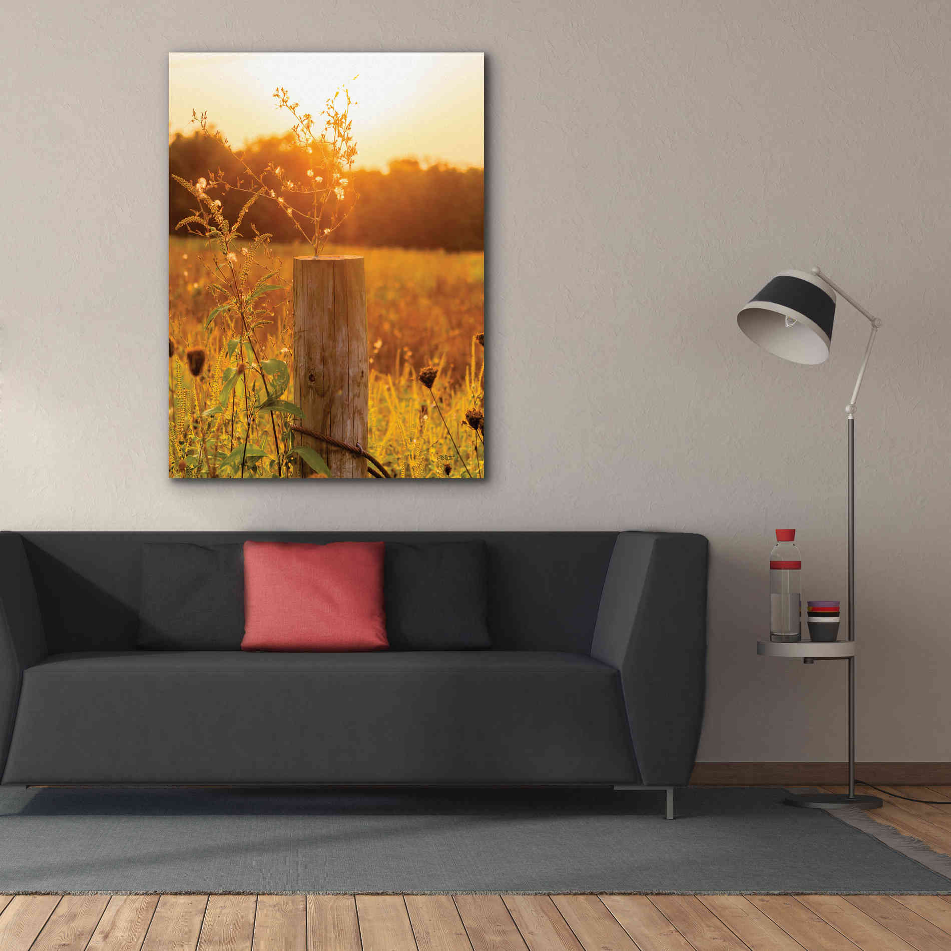 'Post' by Donnie Quillen Canvas Wall Art,40 x 54