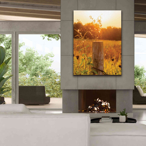 Image of 'Post' by Donnie Quillen Canvas Wall Art,40 x 54
