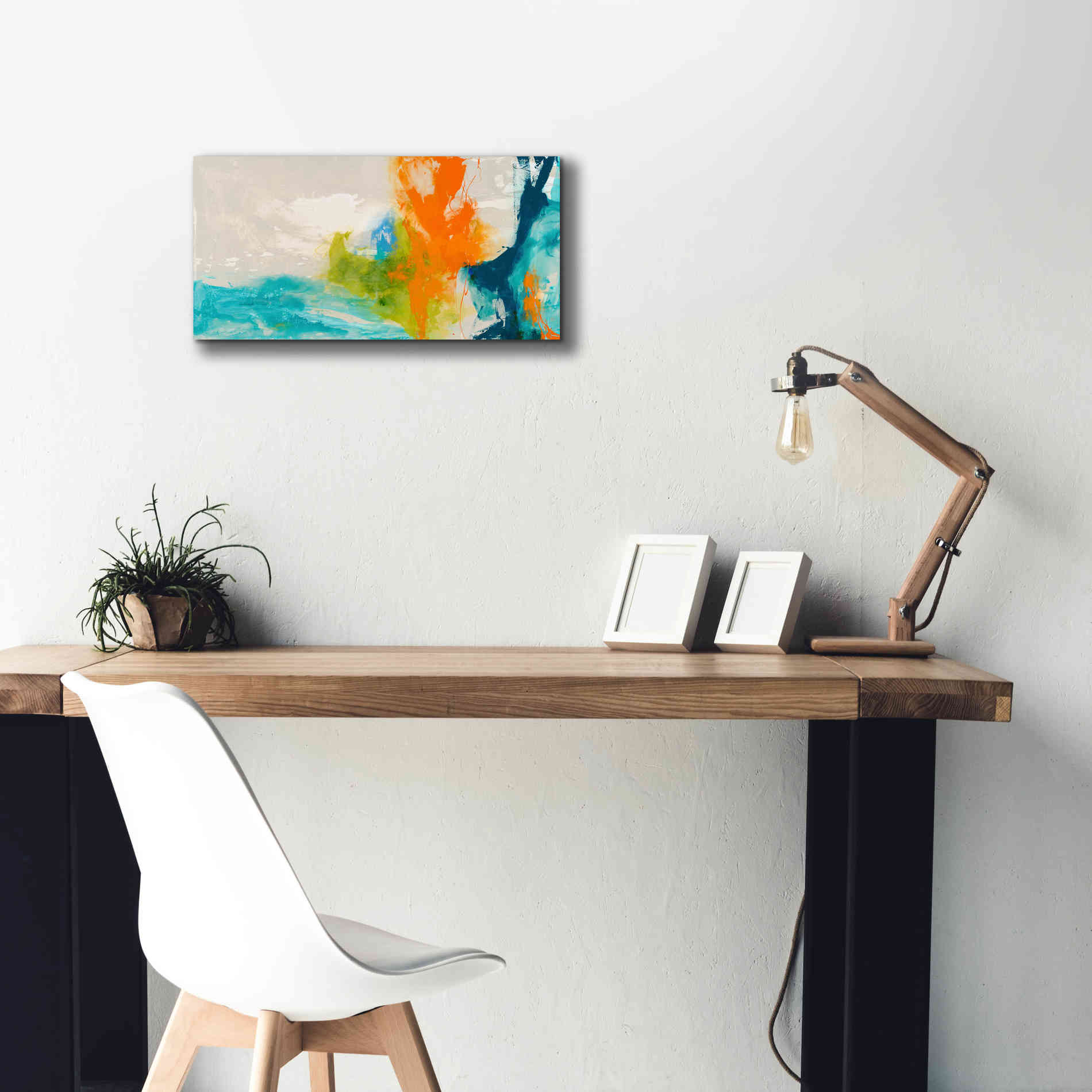 'Tidal Abstract I' by Sisa Jasper Canvas Wall Art,24 x 12
