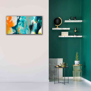 'Tidal Abstract II' by Sisa Jasper Canvas Wall Art,40 x 20