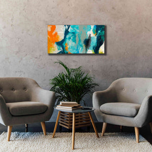 'Tidal Abstract II' by Sisa Jasper Canvas Wall Art,40 x 20