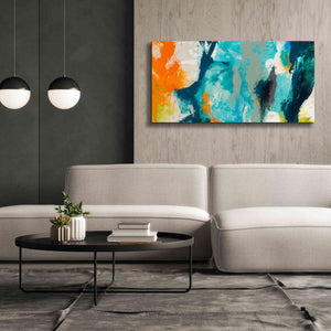 'Tidal Abstract II' by Sisa Jasper Canvas Wall Art,60 x 30