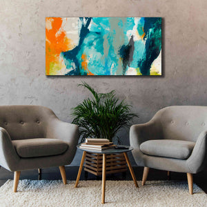 'Tidal Abstract II' by Sisa Jasper Canvas Wall Art,60 x 30
