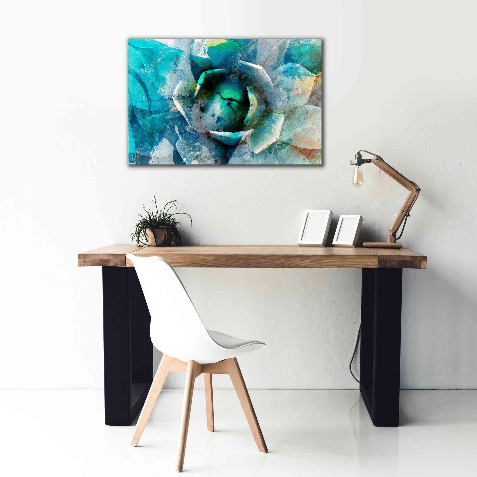 'Agave Abstract I' by Sisa Jasper Canvas Wall Art,40 x 26