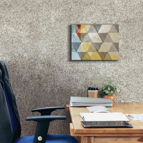 Image of 'Geo Now Sketch I' by Sisa Jasper Canvas Wall Art,16 x 12