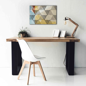 'Geo Now Sketch I' by Sisa Jasper Canvas Wall Art,26 x 18