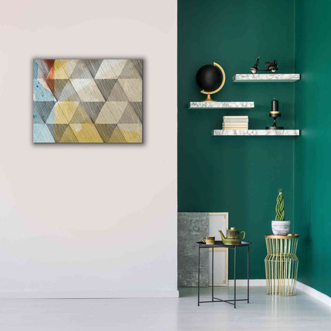 Image of 'Geo Now Sketch I' by Sisa Jasper Canvas Wall Art,34 x 26